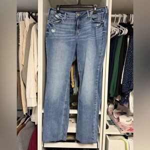 Silver Jeans Women's Suki Straight Leg in Light Blue